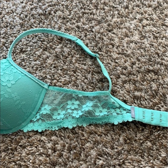 Mint / light blue AE Aerie Bra light push-up - Picture 2 of 9